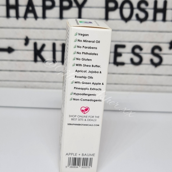 Seraphine Botanicals: Apple + Baume Glow Lip Mask -BNIB! - Picture 6 of 12